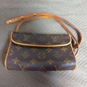❤️LOUIS VUITTON Mini Monogram Florentine Canvas Fanny Pack Bum Bag +Dustbag